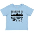 thumbnail image 3 of Inktastic Nashville Tennessee Someone Loves Me Skyline Boys or Girls Baby T-Shirt, 3 of 5