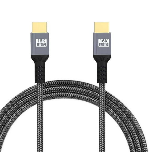 Xiwai 16K 8K UHD HDMI 2.2 Version Type-A Male to HDMI Male HDTV Cable for HDTV Desktop Laptop Monitor (100cm)