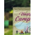 thumbnail image 2 of Printtoo Tan Happy Campers Retro Camp Trailer CampingFlagCustom Personalized Camping Flags For Campers Double Sided CampsiteFlag, 2 of 4