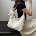 thumbnail image 3 of Bolso de hombro floral para mujer Bolso de hombro único con cinta Bolso con asa superior, 3 of 9