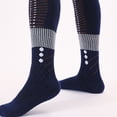 thumbnail image 4 of Compression Socks for Men Woolen Over-the-Calf Stretchy Slim Casual Color Block Thermal Warm Athletic Hiking Skiing Long Boot Sock, 4 of 7