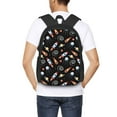 thumbnail image 6 of Daiia Space Rocket Backpack for Men and Women -Durable Backpack Large Capacity, Water-Resistant Bag with Adjustable Straps and Laptop Compartment, 6 of 9