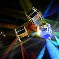 thumbnail image 2 of Kenally Cubo óptico de cristal, luz brillante hexaédrica, cubos de seis lados, juguete, modelo educativo, adornos de fotografía de oficina Artesanía, 2 of 6