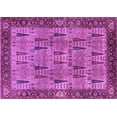 thumbnail image 1 of Ahgly Company Indoor Rectangle Oriental Purple Industrial Area Rugs, 7' x 10', 1 of 4