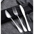 thumbnail image 4 of Silverware Set 20 + 4 Pieces, Stainless Steel Flatware Set, 4 of 7