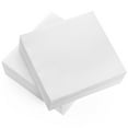 thumbnail image 7 of Singular Cocktail Napkins - 100 Disposable Square Beverage Napkins - Size 4.75” x 4.75” - White, 7 of 7
