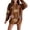 Green, variant on Women's Thanksgiving Sweatshirt Turkey Print Crew Neck Long Sleeve Drop‑Shoulder Pullover Top for Sports Daily Walking