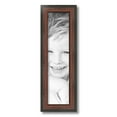 thumbnail image 2 of ArtToFrames 5" x 20" Honors Mahogany with Black Picture Frame, 5x20 inch Brown Wood Poster Frame (WOM-5154), 2 of 7