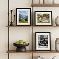 thumbnail image 4 of TACILIP Wall Decor, 1PC 8x10 Inch Photo Frames 5 Colors Wood Frames With Black White Prints For Wall Tabletop Decor Wall-mounted Empty Photo Frames DIY Puzzle Frames, Gifts for Family, 4 of 6