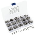 thumbnail image 3 of Oubit Ensemble de Vis 400pcs Vis en Acier Inoxydable Tête Ronde Vis Croix Vis Assortiment Kit Résultats Impressionnants, 3 of 9