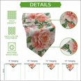 thumbnail image 5 of Pink Peony Blossom Table Runner Linen Burlap Table Runner 72 Inches Long Spring Botanical Floral Watercolor Dresser Scarves for Kitchen Island Coffee Dining Party Wedding Holiday Decor 14"x72", 5 of 8