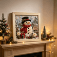thumbnail image 5 of 3D Christmas Fabric Poke Art Kit, Complete DIY Punch Needle Craft Supplies, Vintage Holiday Wall‑Hanging Decoration for Adults and Beginners, 5 of 5