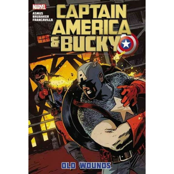 Pre-Owned Captain America and Bucky : Old Wounds, Hardcover by Brubaker, Ed; Asmus, James (ILT); Francavilla, Francesco (ILT), ISBN 0785160833, ISBN-13 9780785160830