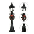 thumbnail image 2 of Eease 2 Mini Street Post Lights Train Lamp Christmas Village Fairy Garden Accessory, 2 of 6