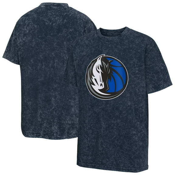 Youth Navy Dallas Mavericks Rugged Defense T-Shirt