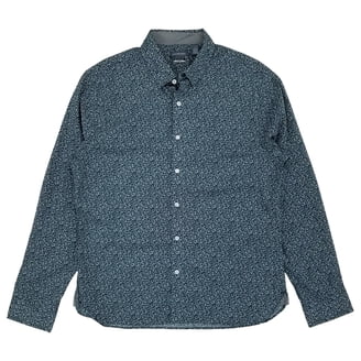 van heusen fitted satin stripe dress shirt Originals Long Sleeve Shirt Stripe Dot Print main image 1