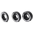 thumbnail image 1 of Macro Extension Lens Tube, Durable Easy To Install Aluminum Alloy Effective Close Shot Extension Tube  For E-P3 E-P5 For M4/3 Mount Camera, 1 of 8