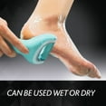 Amope Pedi Perfect Wet & Dry Rechargeable Foot File, Regular Coarse