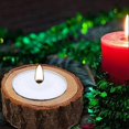 thumbnail image 3 of 24pcs Wooden Candle Holder,votive Tealight Holder For Wedding Party For Table,birthday Christmas Pa, 3 of 5