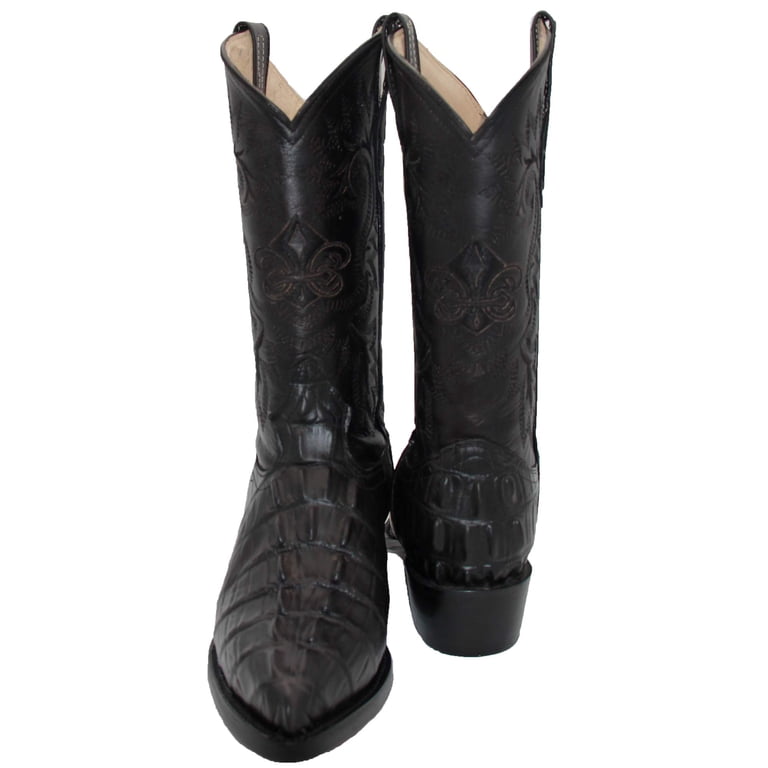 The Western Shops Menâ€™s Genuine Leather Cowboy Boot  display picture 2