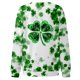 thumbnail image 4 of Xuyuer Women's Round Neck St. Patrick's Day Printed Long Sleeve Shirts Sweatshirt - Festive Holiday Graphic Pullover Top for Seasonal Parties, Gift Exchanges and Cozy Spring Summer Wear, 4 of 5