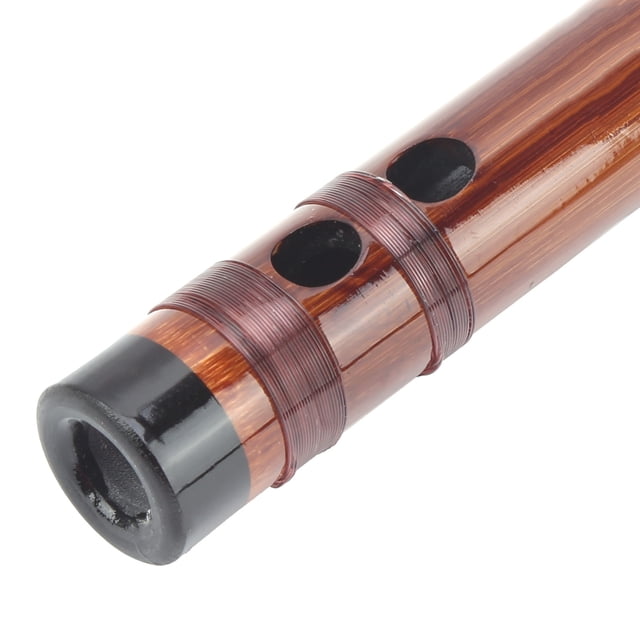 Bamboo Flute, Dry Bitter Bamboo Flute Great Workmanship 19.1 X 0.8In Long Service Life With 5 Years Of Dry Bitter Bamboo For Performance For Grade Examination