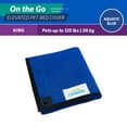 thumbnail image 2 of Coolaroo On the Go Elevated Pet Bed Replacement Cover, King, Aquatic Blue, 2 of 5