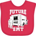 thumbnail image 3 of Inktastic Future EMT Ambulance Boys or Girls Baby Bib, 3 of 4