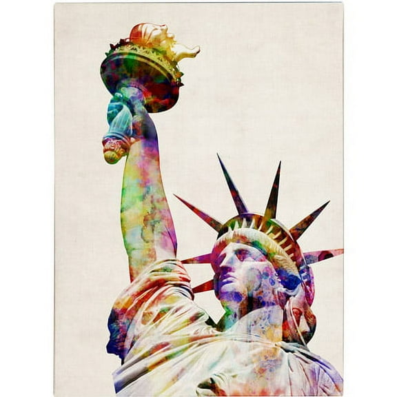 Trademark Art 'Statue of Liberty' Canvas Art by Michael Tompsett