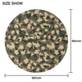 thumbnail image 6 of Camouflage Round Tablecloth 60x60in(153x153cm) – Waterproof Polyester Table Cover with Full Print Design, Wrinkle Resistant & Washable for Kitchen Dining Party Decor, 6 of 6