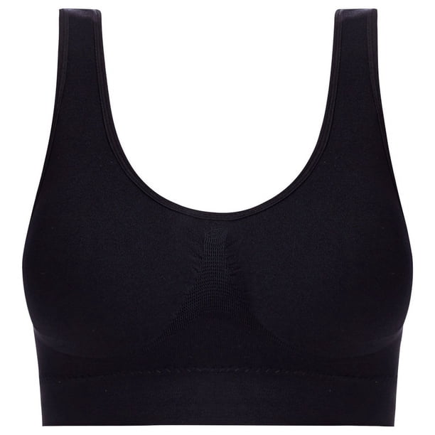 Sujetador deportivo para mujer, sin aro, estilo chaleco push-up, ropa interior de espalda de belleza, sujetador de yoga para correr de talla grande