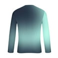 thumbnail image 2 of ZUKMRJPC Men's Crewneck Sweatshirt Gradient Color Casual Long Sleeved Sweatshirts Fall Fashion Soft Comfortable Cotton Pullover Shirts, 2 of 4