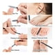 thumbnail image 5 of Juego de manicura, juego de cuidado de uñas de acero inoxidable, cortauñas encarnadas profesional, herramienta de aseo, kit de pedicura y cortaúñas, tijeras gruesas para uñas, artículos de tocador con, 5 of 5