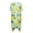 Blue Stripe Lemon, variant on HELLHERO Black Spot Pattern Summer Beach Cover Ups Polyester Cardigan Free Size Loose Bathing Suit Cover Up for Women