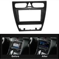 thumbnail image 2 of Car Radio Fascia for C CLASS W203 02-04 DVD Stereo Frame Plate Adapter Mounting Dash Installation Bezel Trim Kit, 2 of 5