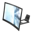 thumbnail image 1 of Unique Bargains 14' Screen Magnifier for Cell Phone, 3D HD Magnifying Projector Screen Amplifier Stand, Black 12x7.5x0.5', 1 of 7