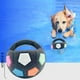 thumbnail image 4 of Juguete de fútbol para perro con chillido - pelota interactiva de goma para juegos acuáticos, entrenamiento y juegos al aire libre - Juguete flotante para mascotas de 13 cm/7 pulgadas, 4 of 9