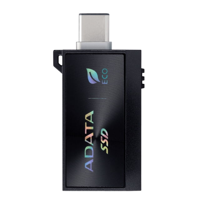 SSD Externo Adata SC730, 1TB, USB-C/USB-A, Negro