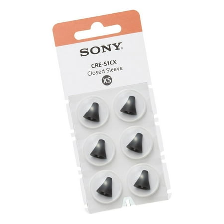 Sony - OTC Hearing Aid Closed Sleeve for CRE-E10 - Black