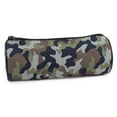 thumbnail image 1 of Pen + Gear Green Camouflage Design Barrel Pencil Pouch, 1 of 6