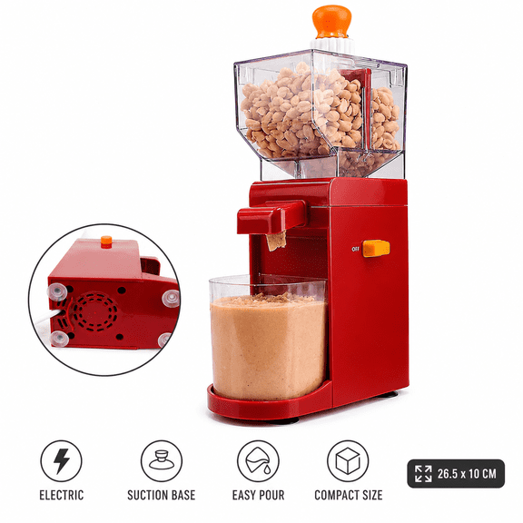 Electric Peanut Butter Maker Machine,Sesame Sauce Nut Grinder,Automatic Milling Grinding Machine,Fo