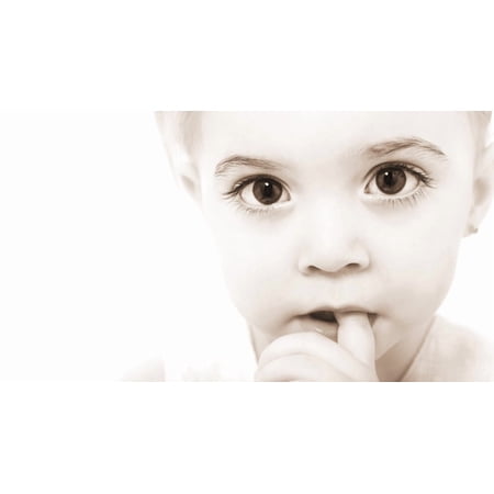 Posterazzi DPI1826021LARGE Portrait of A Baby Poster Print by Chris & Kate Knorr  38 x 20 - Large