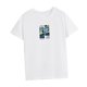 thumbnail image 5 of Camiseta para mujer de verano, elegante, ligera, con cuello redondo, para el trabajo, viajes en la calle XL, 5 of 7