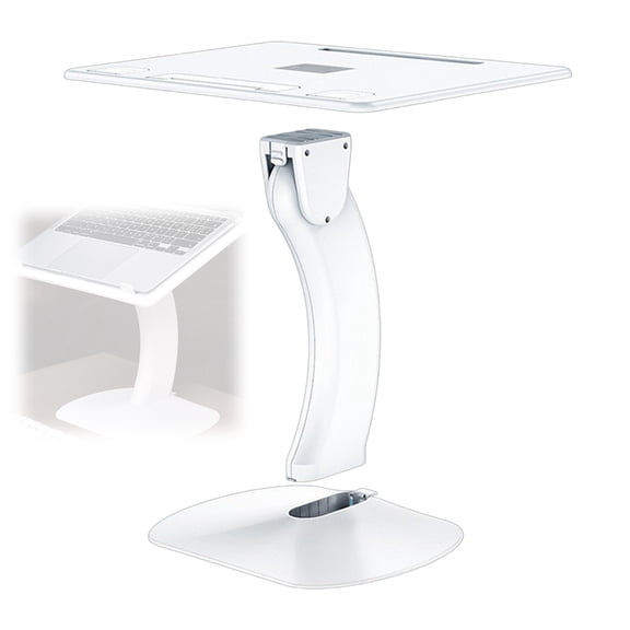 Adjustable Foldable Car Tray for Laptop Tablet and Food with Height and Phone Holders 10kg Load
