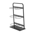 thumbnail image 3 of jinwen Basketball Holder Vertical Ball Rack Multifunction Sturdy Football Stand Storage 3 Layers, 3 of 9