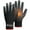 Black-thermal, variant on ﻿KAYGO Safety Work Gloves, 12 Pairs, PU Coated Seamless Knit Gloves for Men and Women (2XL, Black)