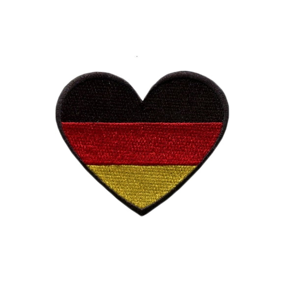 Ysmzzmsy 1 PCS Flag Patches Iron On or Sew On Embroidered Tactical Military National Germany Patch