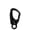 Black, variant on Auto Locking Carabiner Clips 32KN - Climb® - Climbing Carabiner - Heavy Duty Steel Clip - Locking Carabiner for Climbing, Rappelling, D Shaped - UIAA ANSI Compliant Black