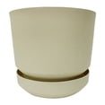 thumbnail image 2 of Maceta Edenika Formec con Plato 14  Pulgadas Ivory, 2 of 3