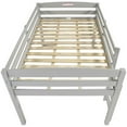 thumbnail image 7 of Camaflexi Tribeca Solid Wood Low Loft Bed Frame Full in Gray, 7 of 7